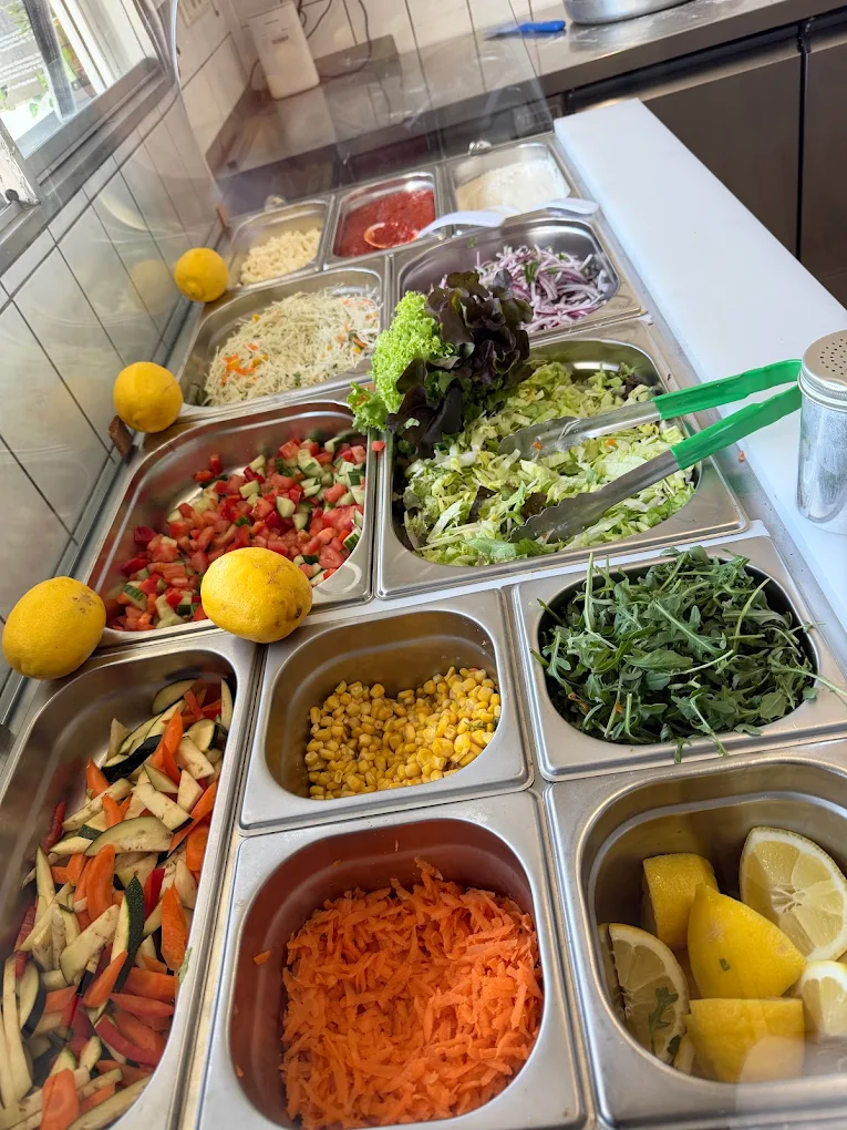 Frische Salat-Theke